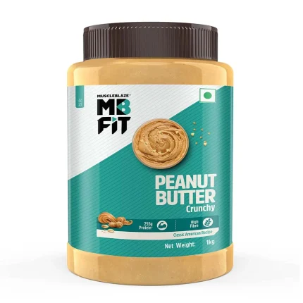 MuscleBlaze Peanut Butter Crunchy • 1 kg