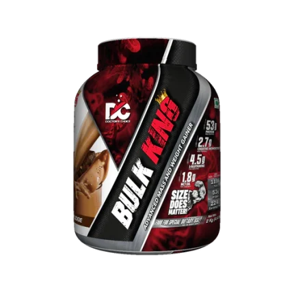 Bulk King Advance Mass and Weight Gainer 3kg Choco Brownie Fudge