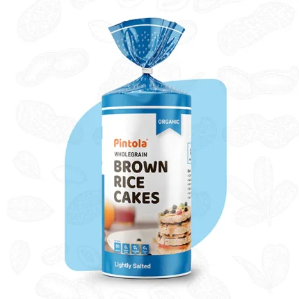 Organic Wholegrain Brown Rice Cakes Salted
