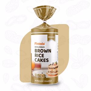 Organic Wholegrain Brown Rice Cakes unsalted